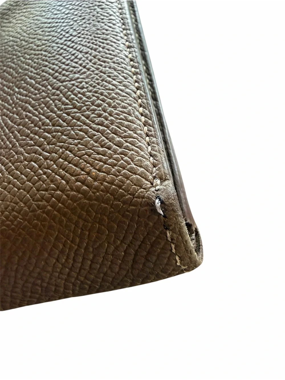 Hermes calfskin leather